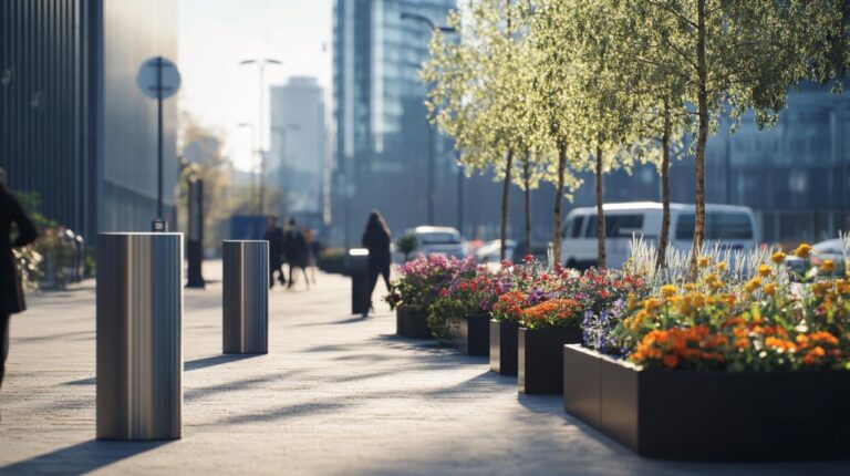 Aménager efficacement l’espace public avec des barrières urbaines